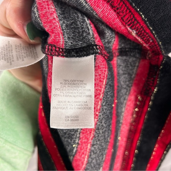 Jones New York Red Black Soft Cowl Neck Sweater Size XL - Picture 4 of 5